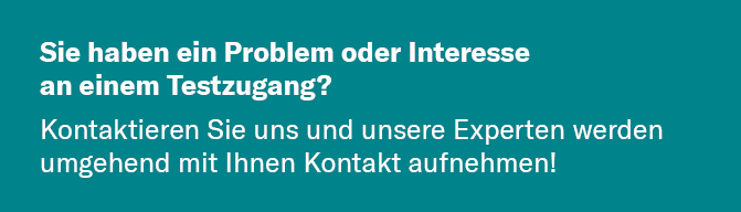 Interesse an einem Testzugang