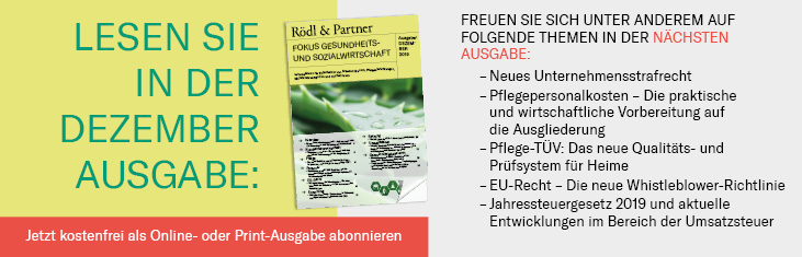 Newsletter Dezember Ausgabe Banner