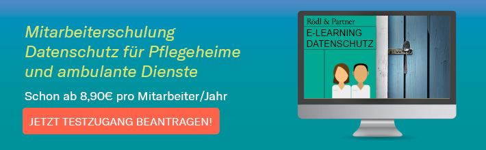 Mitarbeiterschulung Datenschutz Banner
