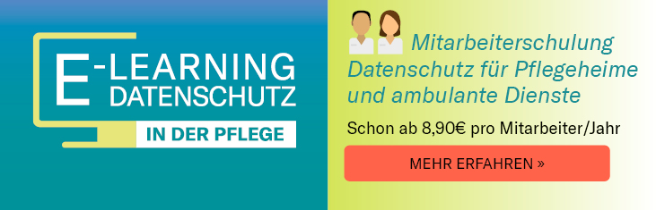E-Learning Datenschutz Banner